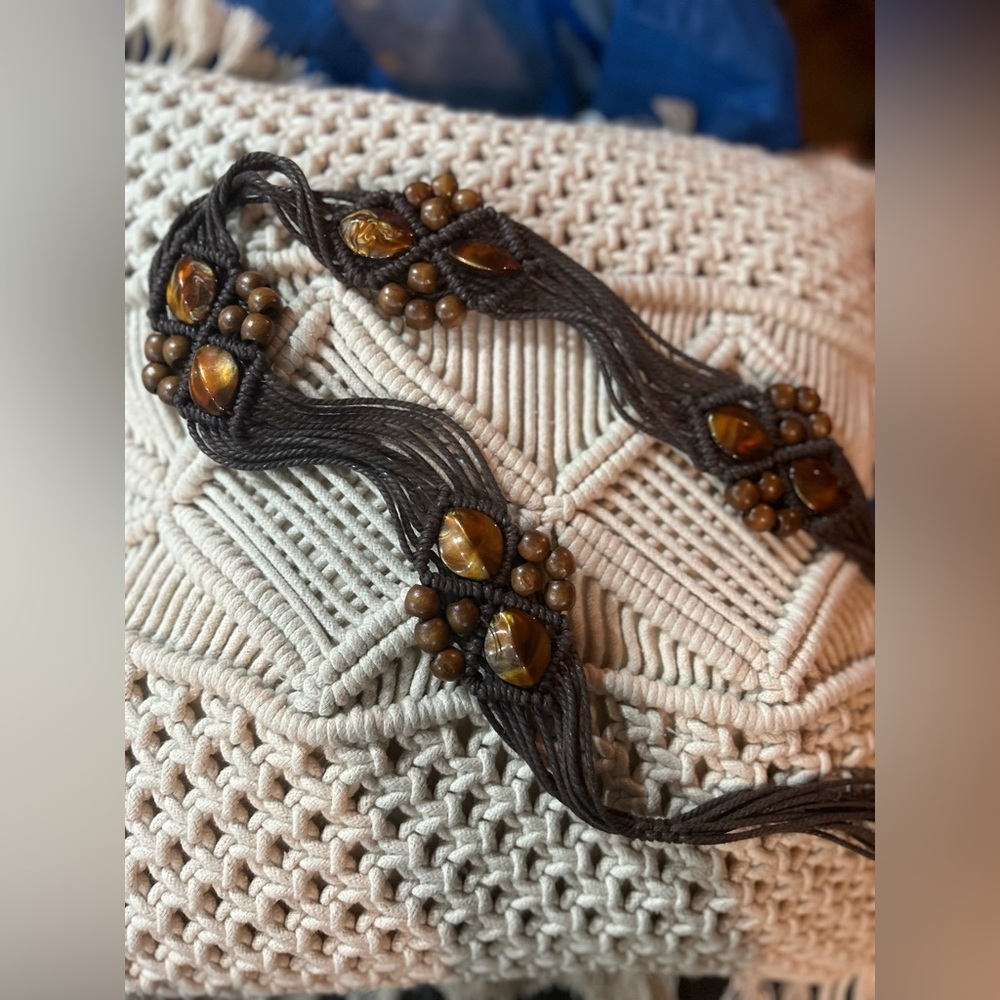 Macrame belt - Picture 9 of 11